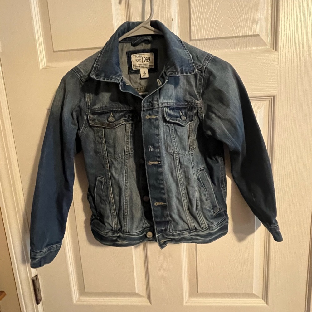 Kids Blue Denim Jacket